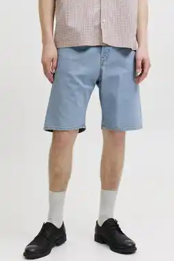 Wehkamp JACK & JONES JEANS INTELLIGENCE JJIALEX JJORIGINAL baggy short light blue denim aanbieding