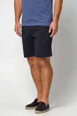 Wehkamp Profuomo relaxed chino short donkerblauw aanbieding