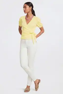 Wehkamp Anytime high waist skinny jeans wit aanbieding
