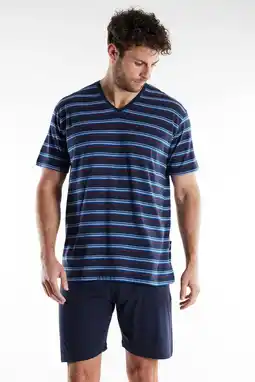 Wehkamp Götzburg shortama donkerblauw aanbieding