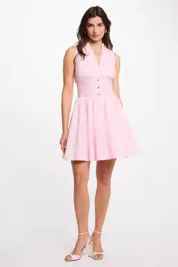 Wehkamp Morgan mini jurk lichtroze aanbieding