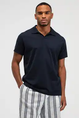Wehkamp Butcher of Blue regular polo donkerblauw aanbieding