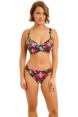 Wehkamp Freya bikinibroekje Kailua donkerblauw/multi aanbieding