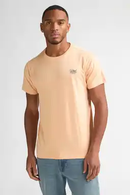 Wehkamp Petrol Industries regular T-shirt zalm aanbieding