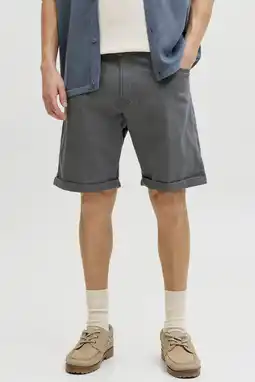 Wehkamp JACK & JONES PANTS STUDIO JPSTRICK regular casual short grijs aanbieding