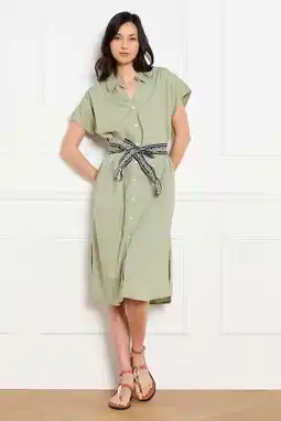 Wehkamp LOLALIZA blousejurk groen aanbieding