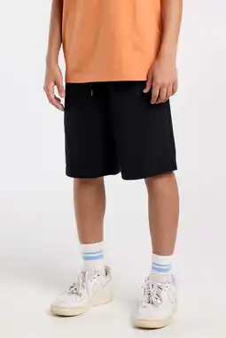 Wehkamp America Today sweatshort zwart aanbieding