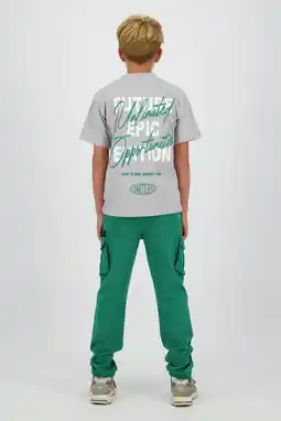 Wehkamp Raizzed T-shirt met backprint grijs aanbieding