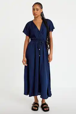 Wehkamp Cache Cache midi jurk marineblauw aanbieding