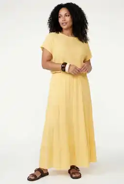 Wehkamp Tramontana viscose maxi rok - geel aanbieding