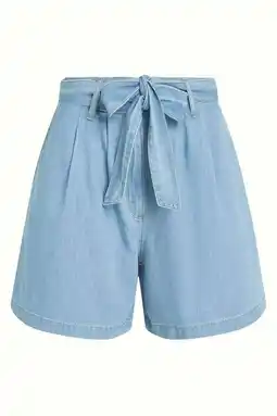 Wehkamp King Louie regularwaist short light blue denim aanbieding