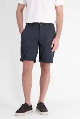 Wehkamp LERROS regular fit chino short - donkerblauw aanbieding