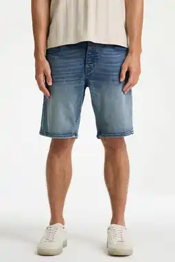 Wehkamp CHASIN' Evan.S Tyde regular short medium blue denim aanbieding