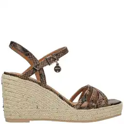 Wehkamp Mexx espadrilles met slangenprint cognac aanbieding