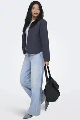 Wehkamp ONLY Onljuicy Soft Hw Braid Wide Dnm highwaist skinny jeans light blue denim aanbieding