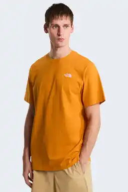 Wehkamp The North Face T-shirt Evolution Simple Dome oranje aanbieding