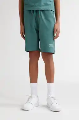 Wehkamp Petrol Industries regularwaist sweatshort groen aanbieding
