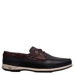 Wehkamp Clarks Orson Sail leren bootschoenen donkerblauw aanbieding