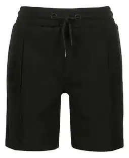 Wehkamp Raizzed relaxed regularwaist sweatshort zwart aanbieding