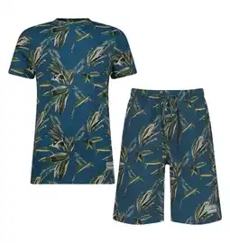 Wehkamp Vingino shortama Woas blauw aanbieding