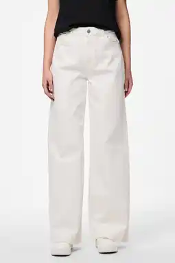 Wehkamp PIECES high waist witte jeans aanbieding
