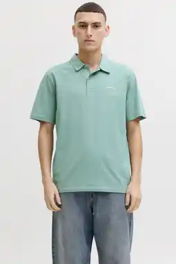 Wehkamp JACK & JONES regular polo groen aanbieding
