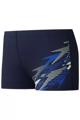 Wehkamp Speedo EnduraFlex zwemboxer Medley Logo donkerblauw aanbieding