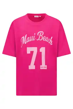 Wehkamp Cars T-shirt fuchsia aanbieding