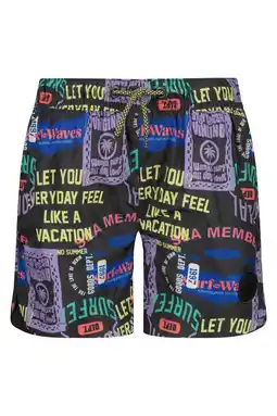 Wehkamp Vingino zwemshort donkergrijs/multicolor aanbieding