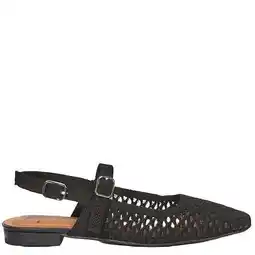 Wehkamp Miss Elastic Bella slingback loafers zwart aanbieding