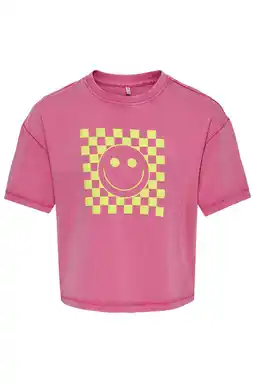 Wehkamp KIDS ONLY GIRL T-shirt roze aanbieding