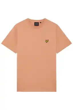 Wehkamp Lyle & Scott regular T-shirt terra aanbieding