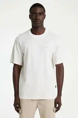Wehkamp CHASIN' relaxed T-shirt ecru aanbieding