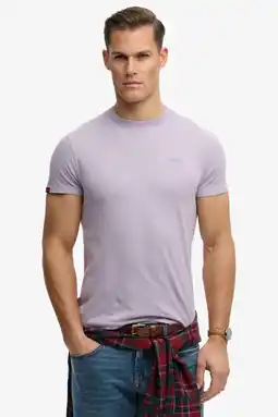 Wehkamp Superdry slim T-shirt lila aanbieding