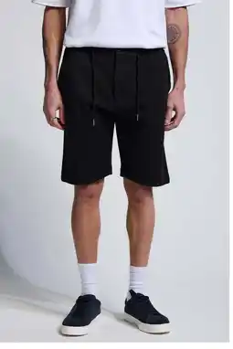 Wehkamp Vänner Julian regular chino short zwart aanbieding