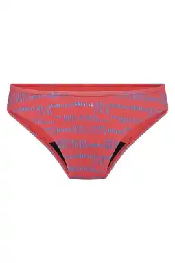 Wehkamp Moodies Undies menstruatie bikinibroekje medium/heavy rood aanbieding