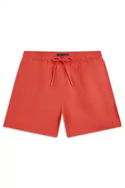 Wehkamp Tommy Hilfiger zwemshort koraalrood aanbieding