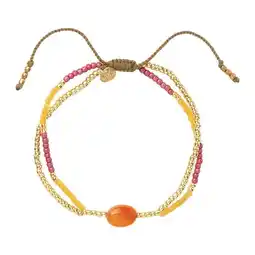 Wehkamp A Beautiful Story armband Shining Carneool aanbieding