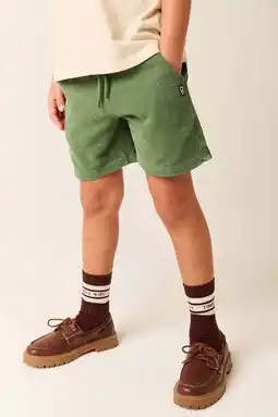 Wehkamp Tumble 'n Dry regularwaist sweatshort groen aanbieding