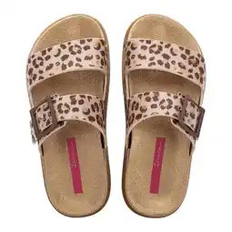 Wehkamp Ipanema slippers beige/panterprint aanbieding