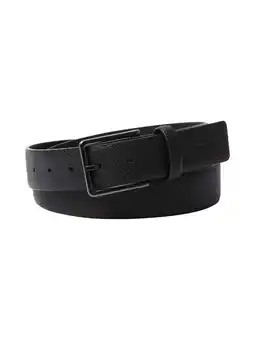 Wehkamp Calvin Klein leren riem zwart aanbieding