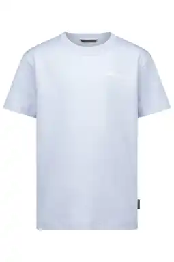 Wehkamp Airforce T-shirt met backprint lichtblauw aanbieding
