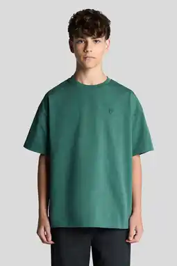 Wehkamp Lyle & Scott T-shirt groen aanbieding
