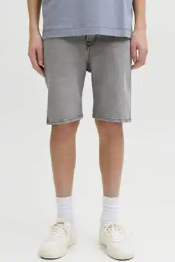 Wehkamp JACK & JONES JUNIOR regular denim short grey denim aanbieding