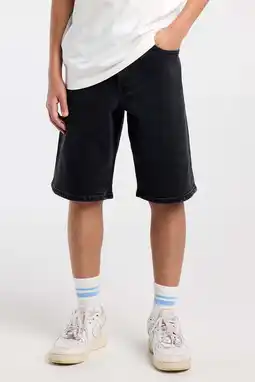Wehkamp America Today denim short black denim aanbieding