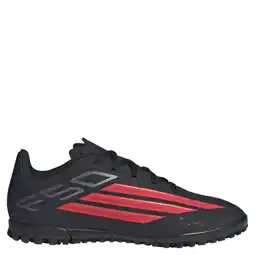 Wehkamp adidas Performance F50 Club TF junior voetbalschoenen zwart/rood aanbieding