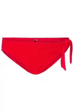 Wehkamp LingaDore bikinibroekje met textuur rood aanbieding