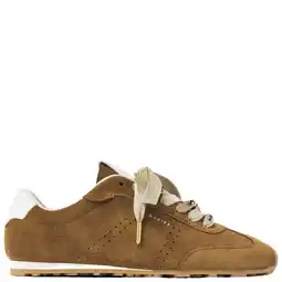 Wehkamp Nubikk Billy Lou suède sneakers cognac aanbieding