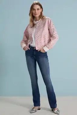 Wehkamp LTB flared jeans dark blue denim aanbieding