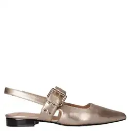 Wehkamp Cycleur de Luxe Lamium leren slingback loafers rosé aanbieding